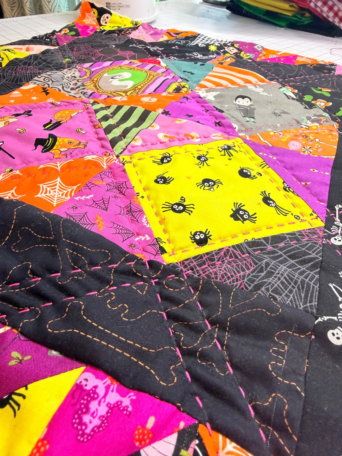Free Pumpkin Quilt Block Tutorial!