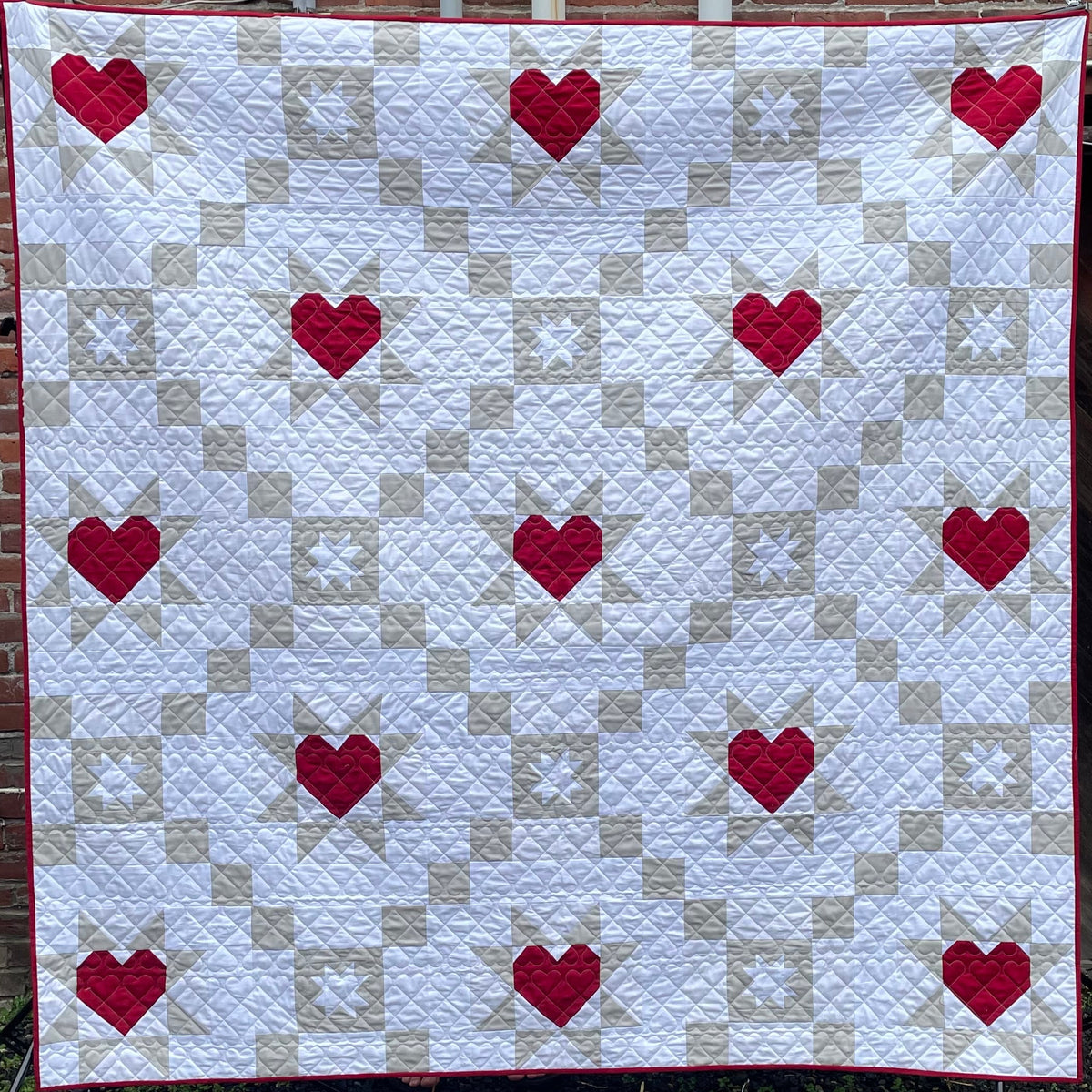 Starry Hearts PDF Pattern