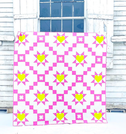 Starry Hearts PDF Pattern