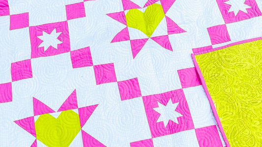 Starry Hearts Paper Pattern