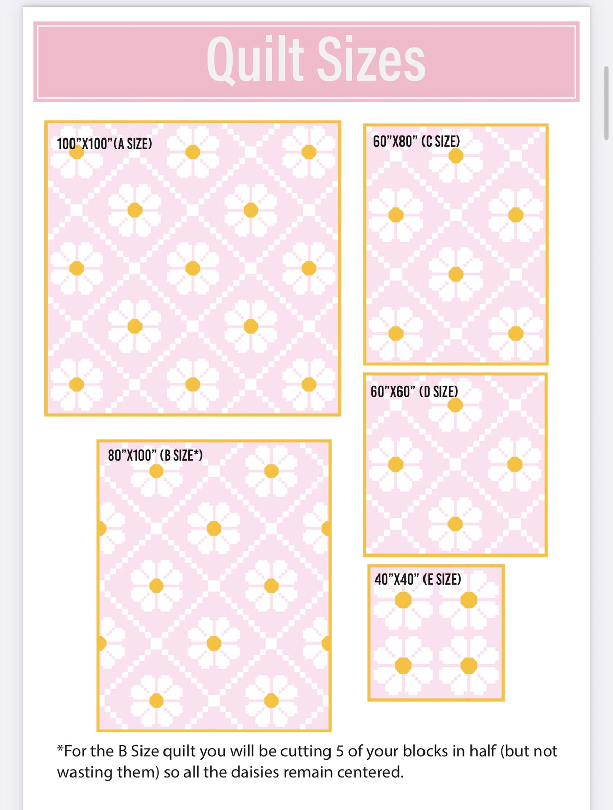 Daisy Chain PDF Pattern
