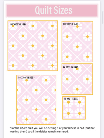 Daisy Chain PDF Pattern
