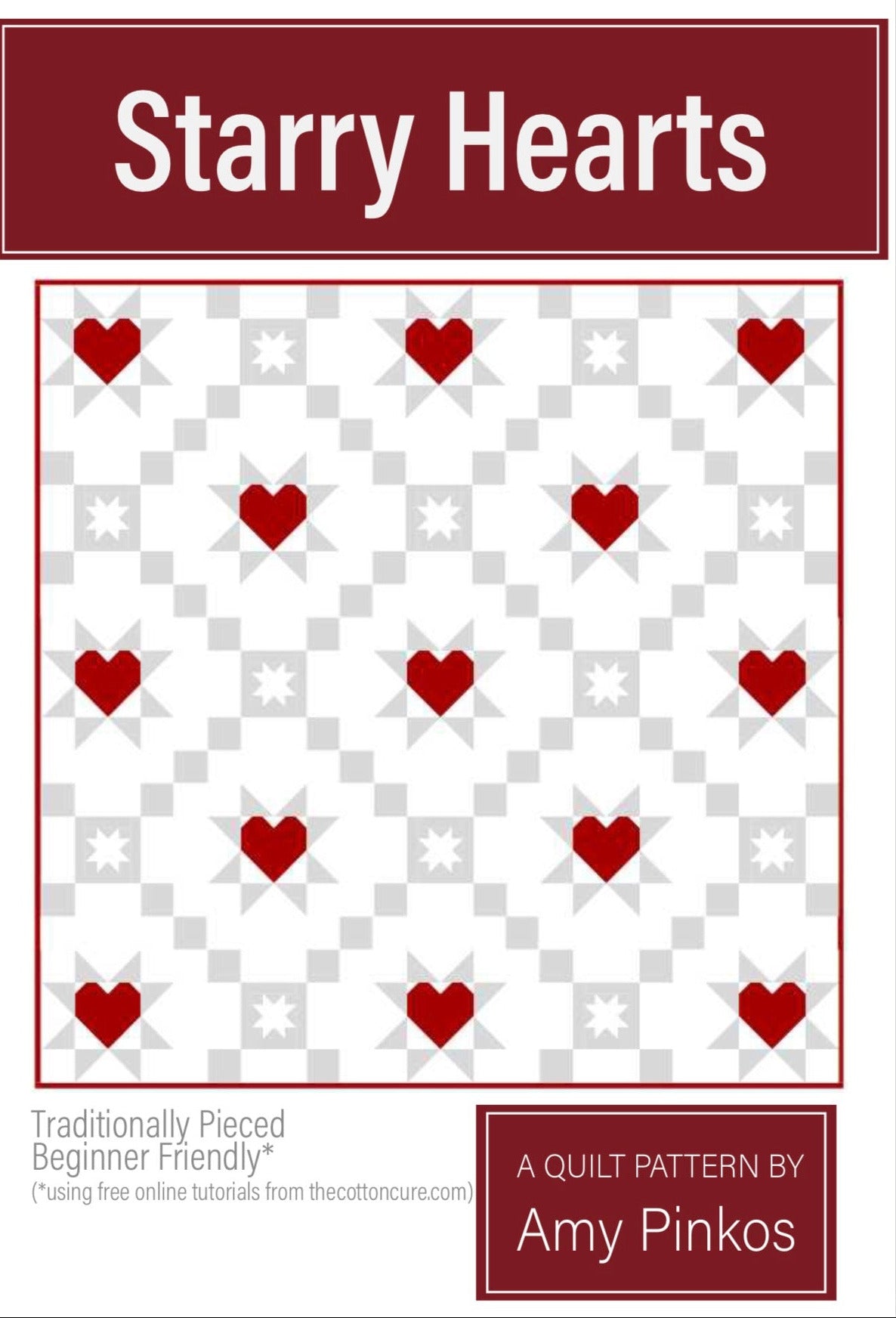 Starry Hearts PDF Pattern